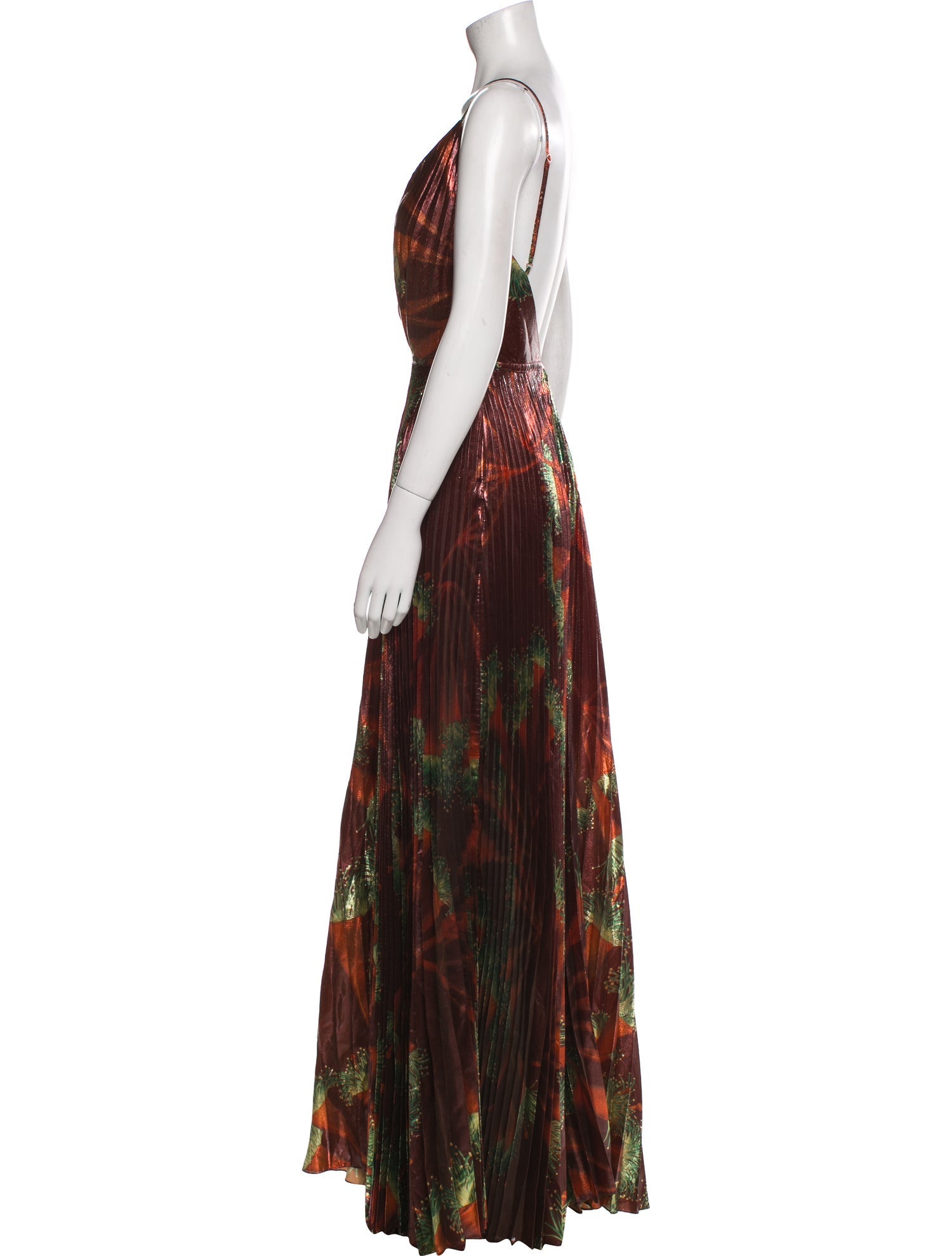 Johanna Ortiz Silk Long Dress