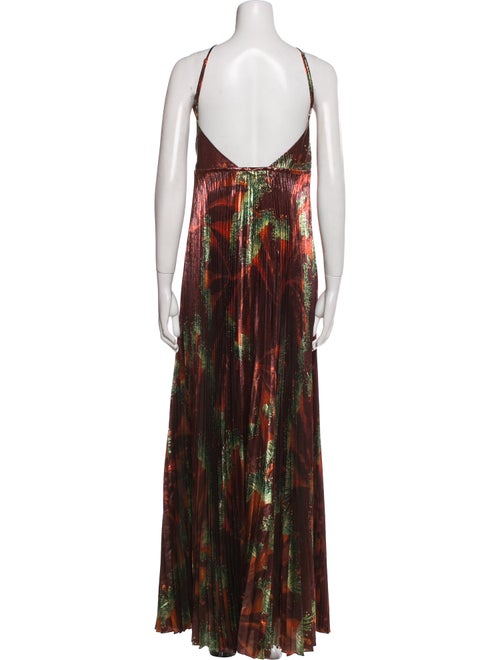 Johanna Ortiz Silk Long Dress