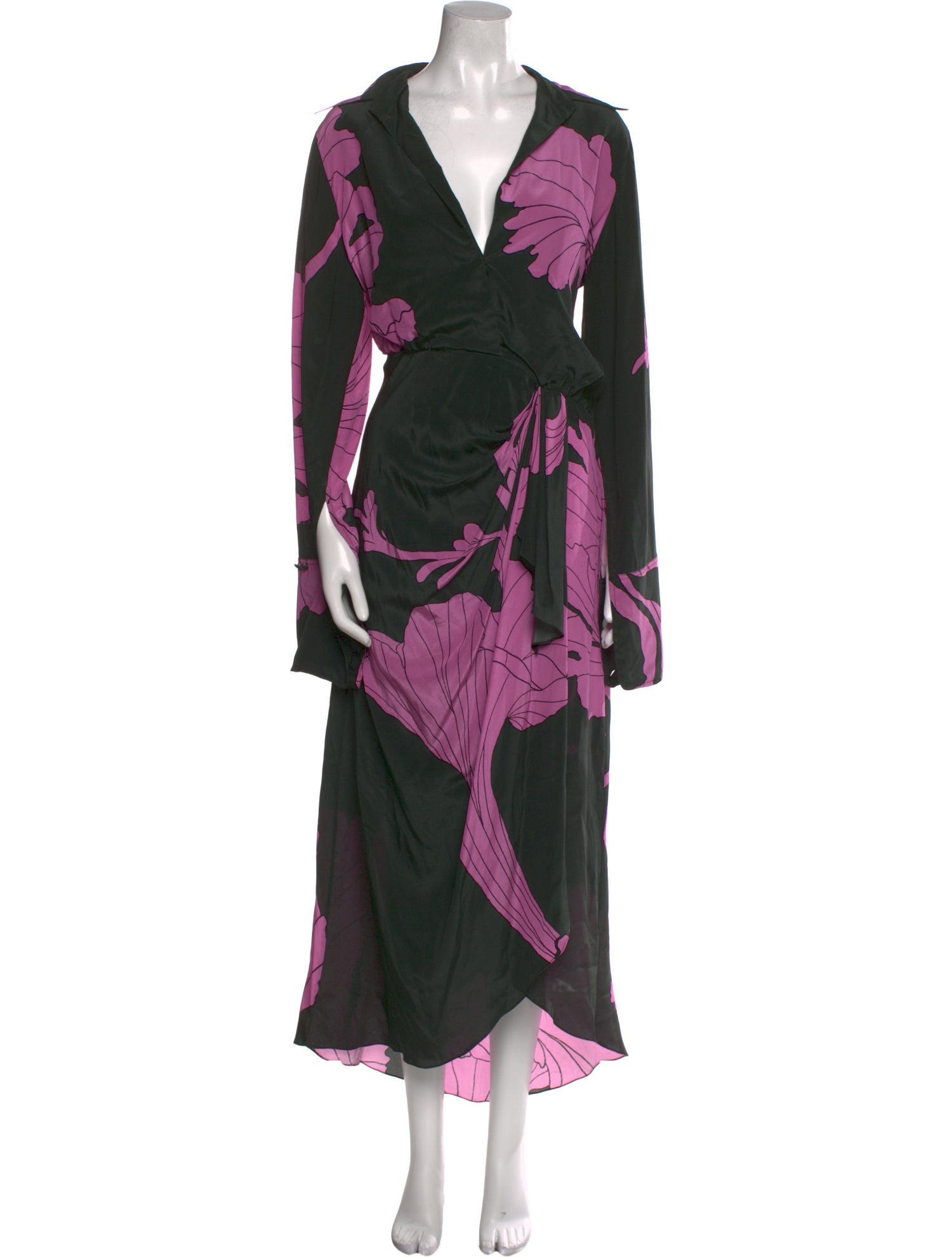 Johanna Ortiz Silk Long Dress