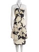 Johanna Ortiz Floral Print Midi Length Dress