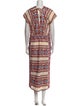 Johanna Ortiz Printed Long Dress