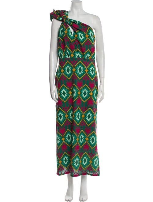 Johanna Ortiz Printed Long Dress
