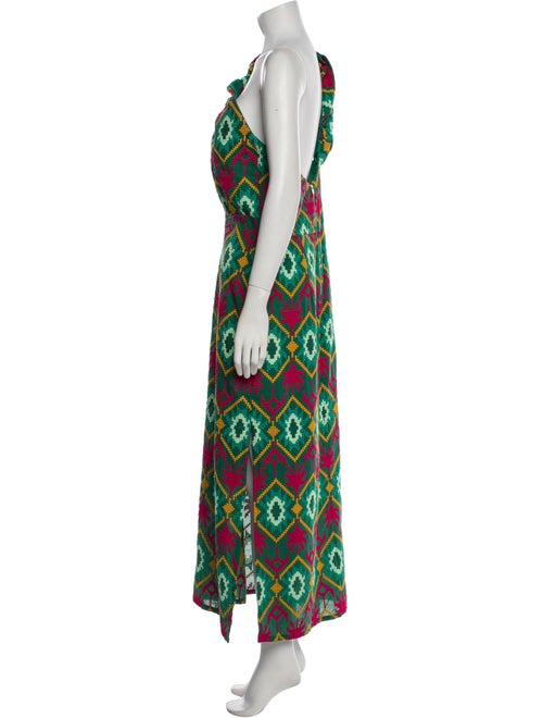 Johanna Ortiz Printed Long Dress