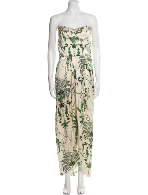 Johanna Ortiz Silk Long Dress