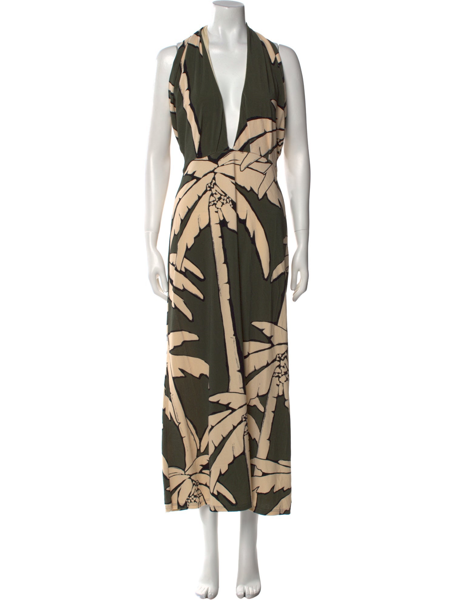 Johanna Ortiz Printed Long Dress
