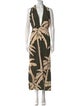 Johanna Ortiz Printed Long Dress