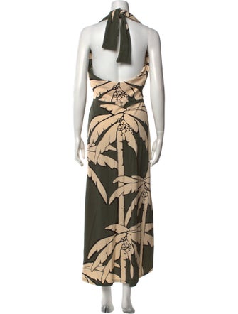 Johanna Ortiz Printed Long Dress