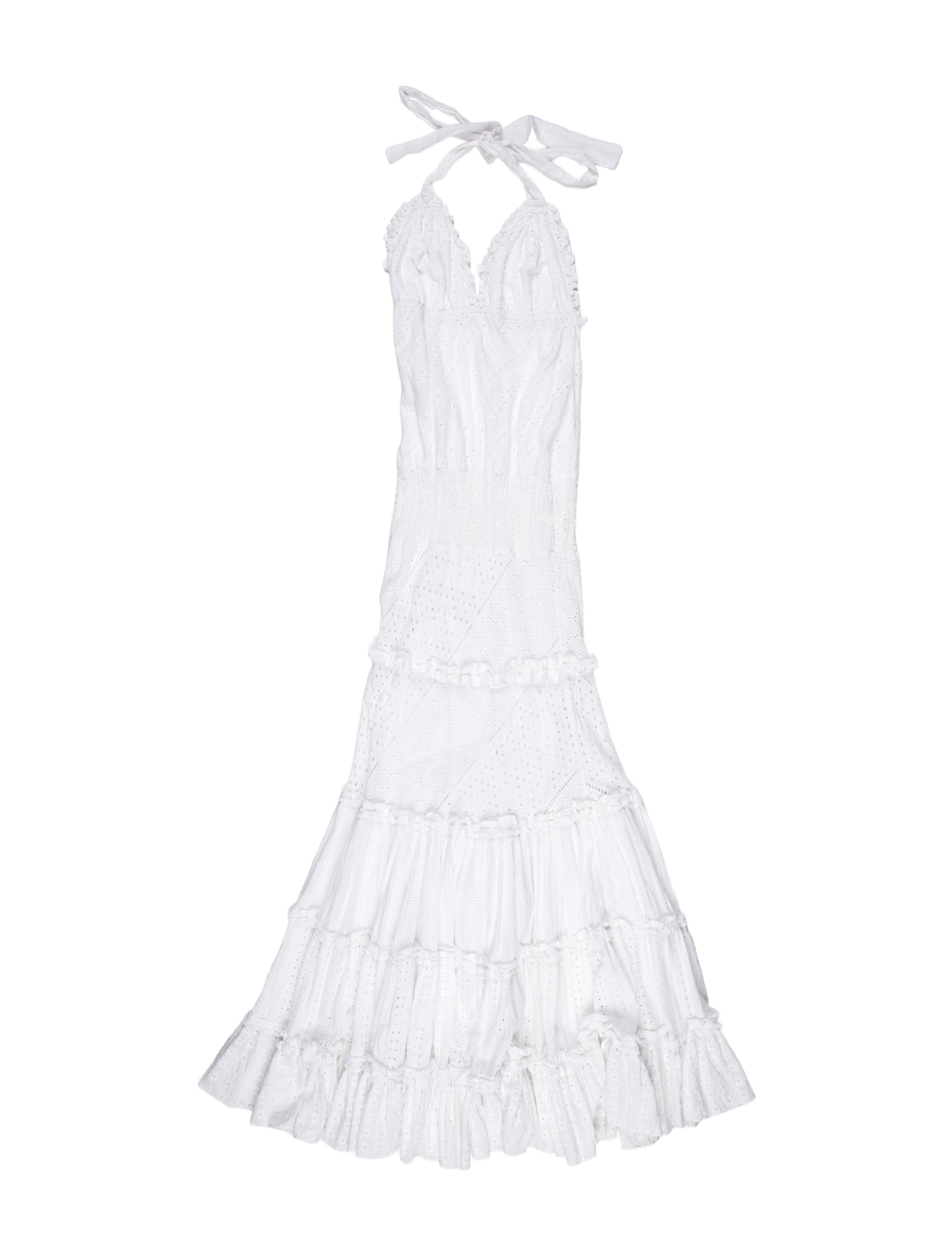 Johanna Ortiz Halterneck Long Dress