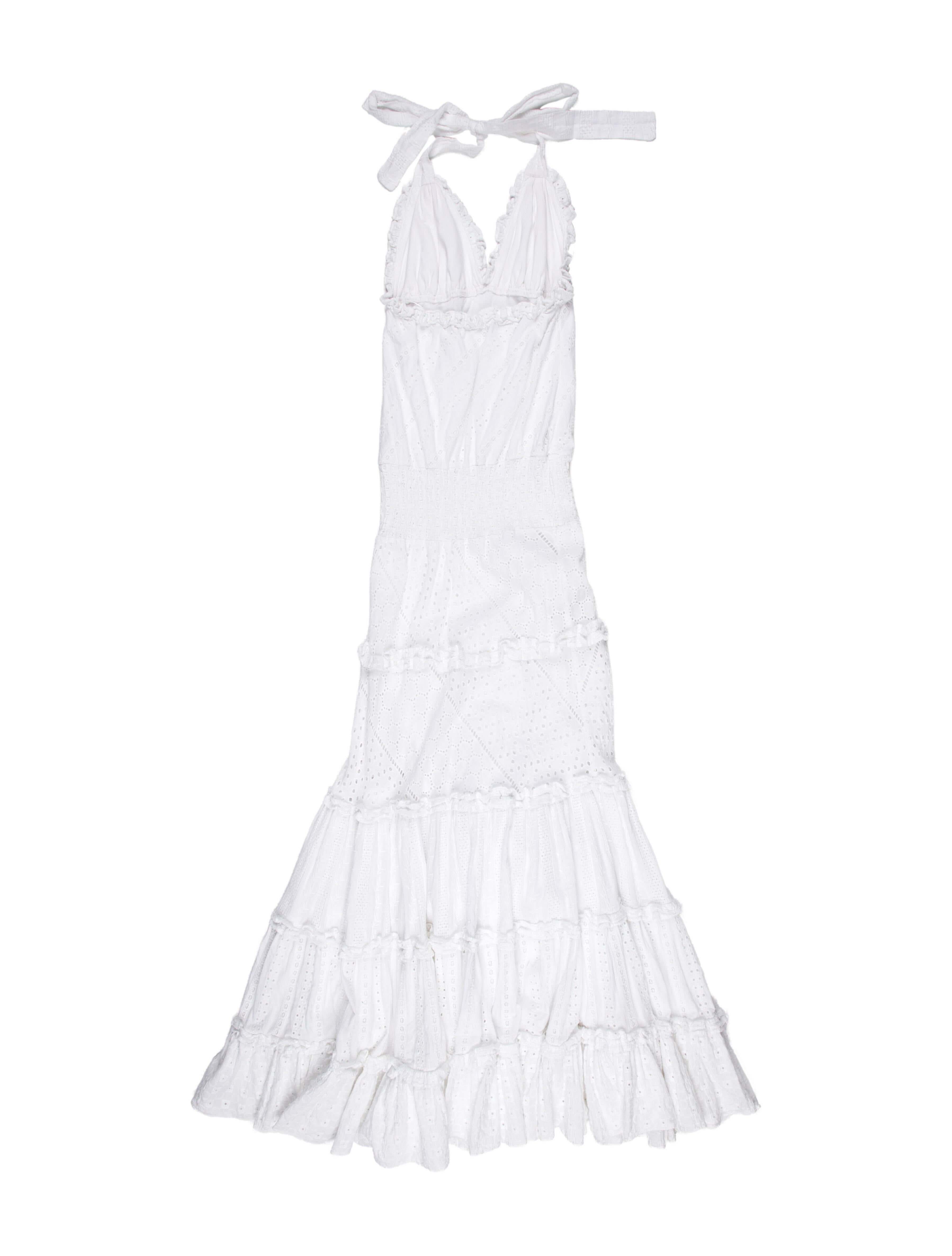 Johanna Ortiz Halterneck Long Dress