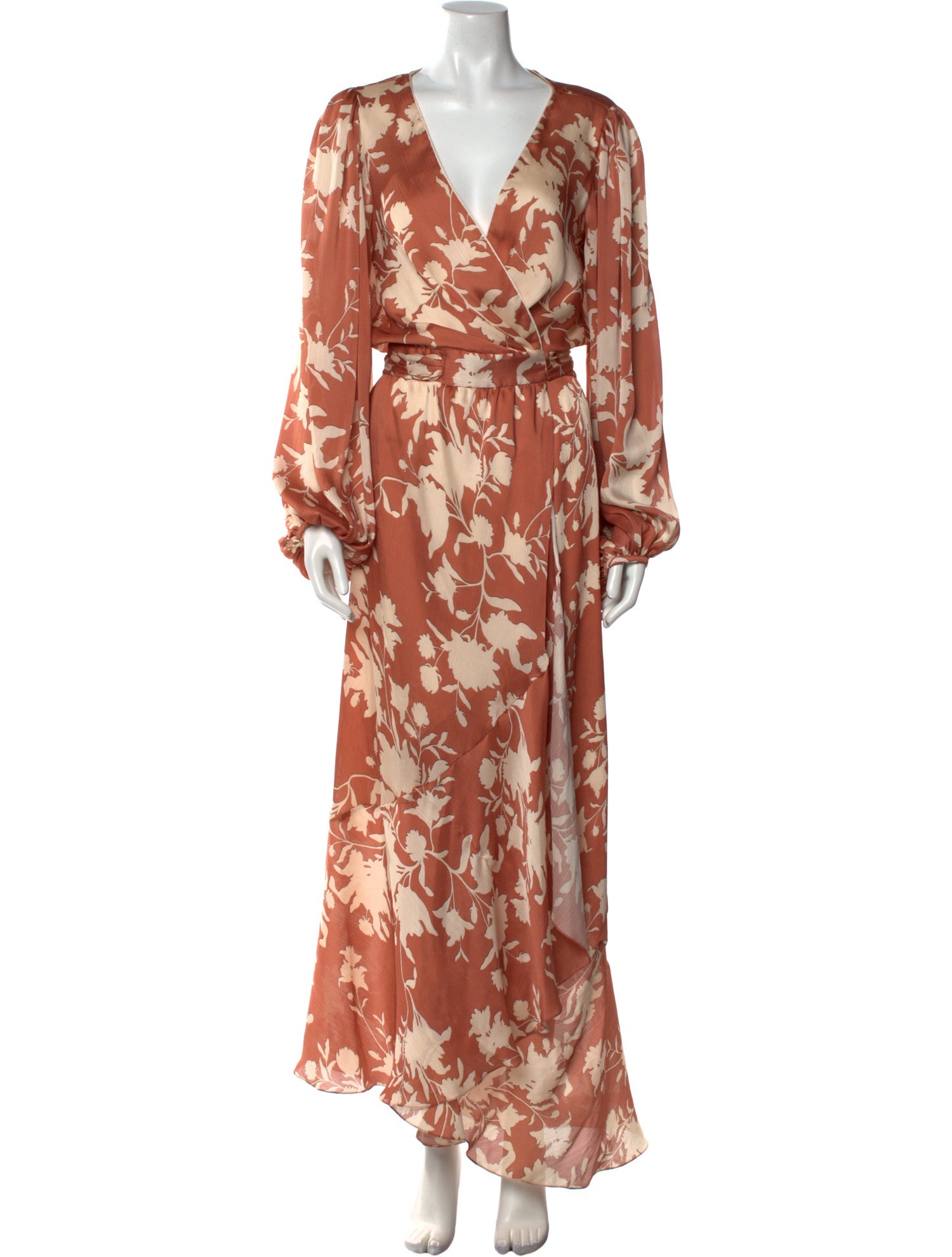 Johanna Ortiz Floral Print Long Dress