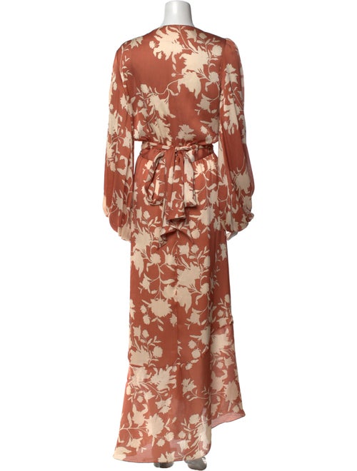 Johanna Ortiz Floral Print Long Dress