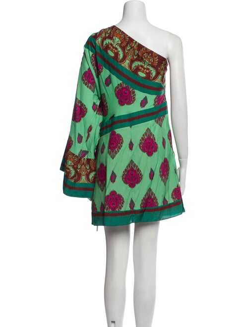 Johanna Ortiz Printed Mini Dress