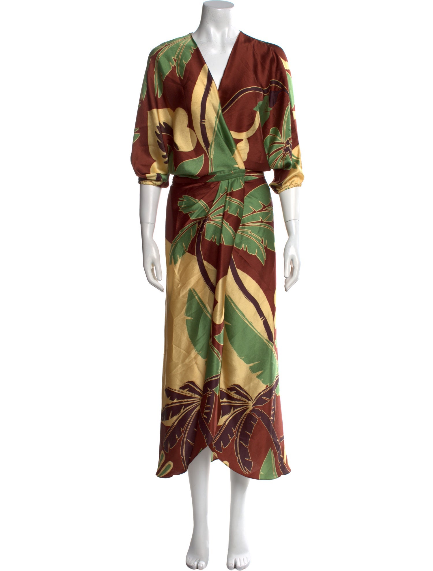 Johanna Ortiz Silk Long Dress