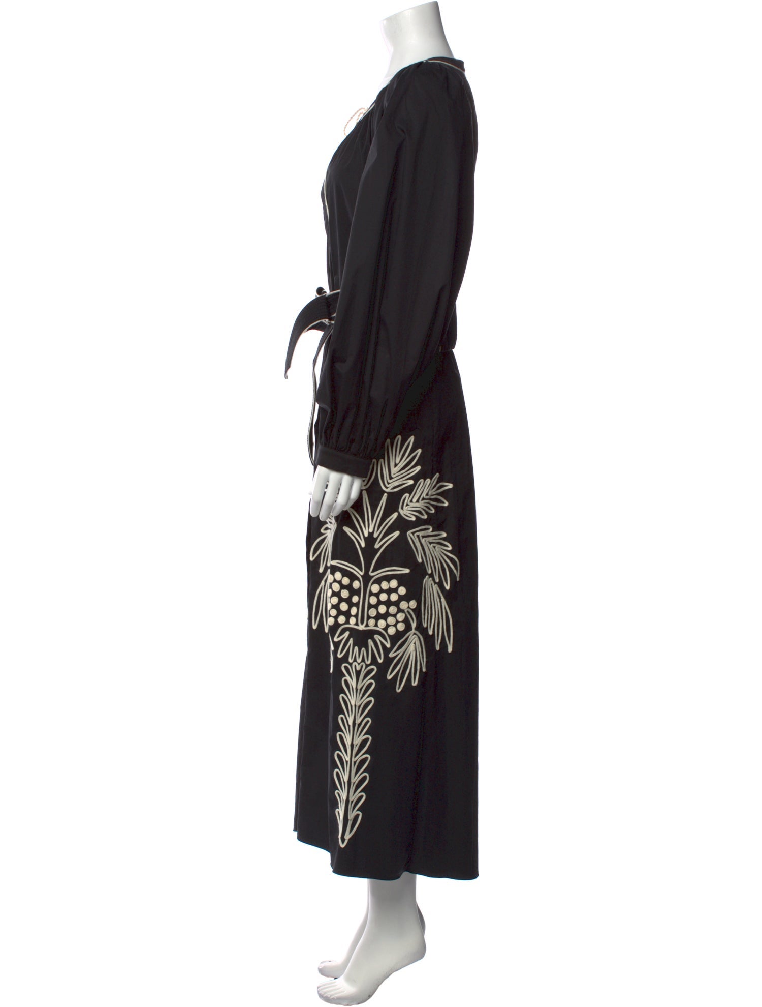 Johanna Ortiz Printed Long Dress