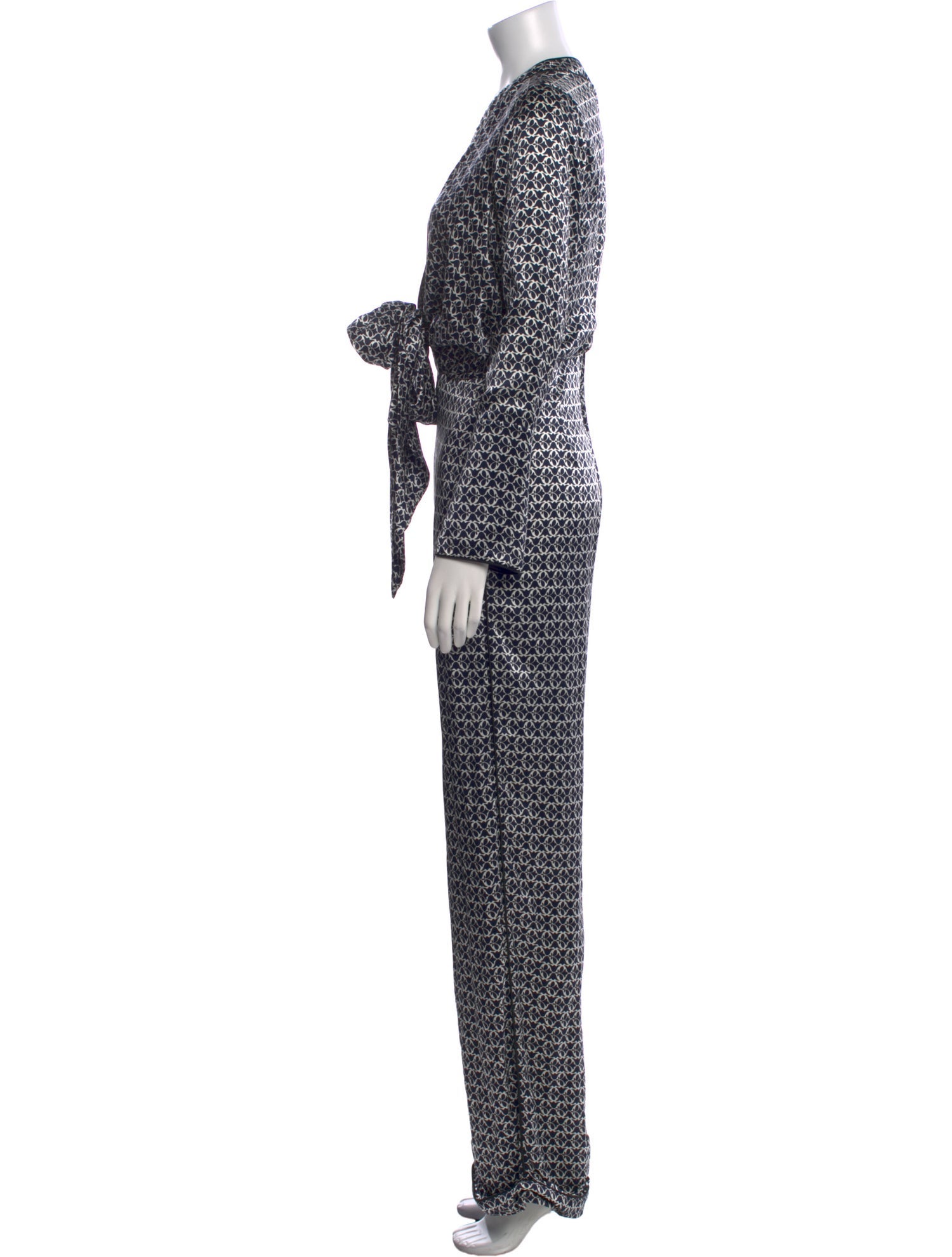Johanna Ortiz Silk Printed Jumpsuit