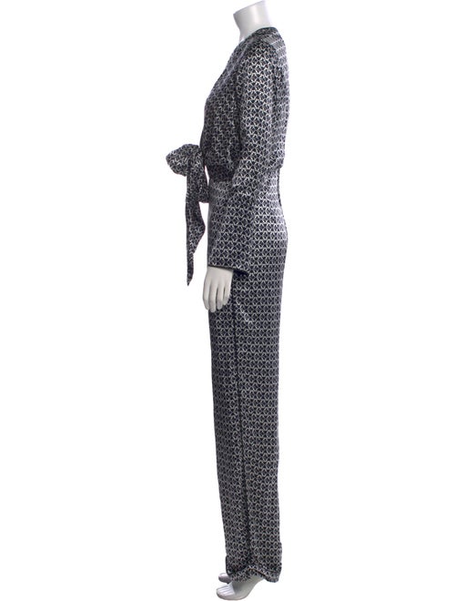 Johanna Ortiz Silk Printed Jumpsuit