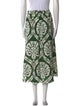 Johanna Ortiz Printed Midi Length Skirt