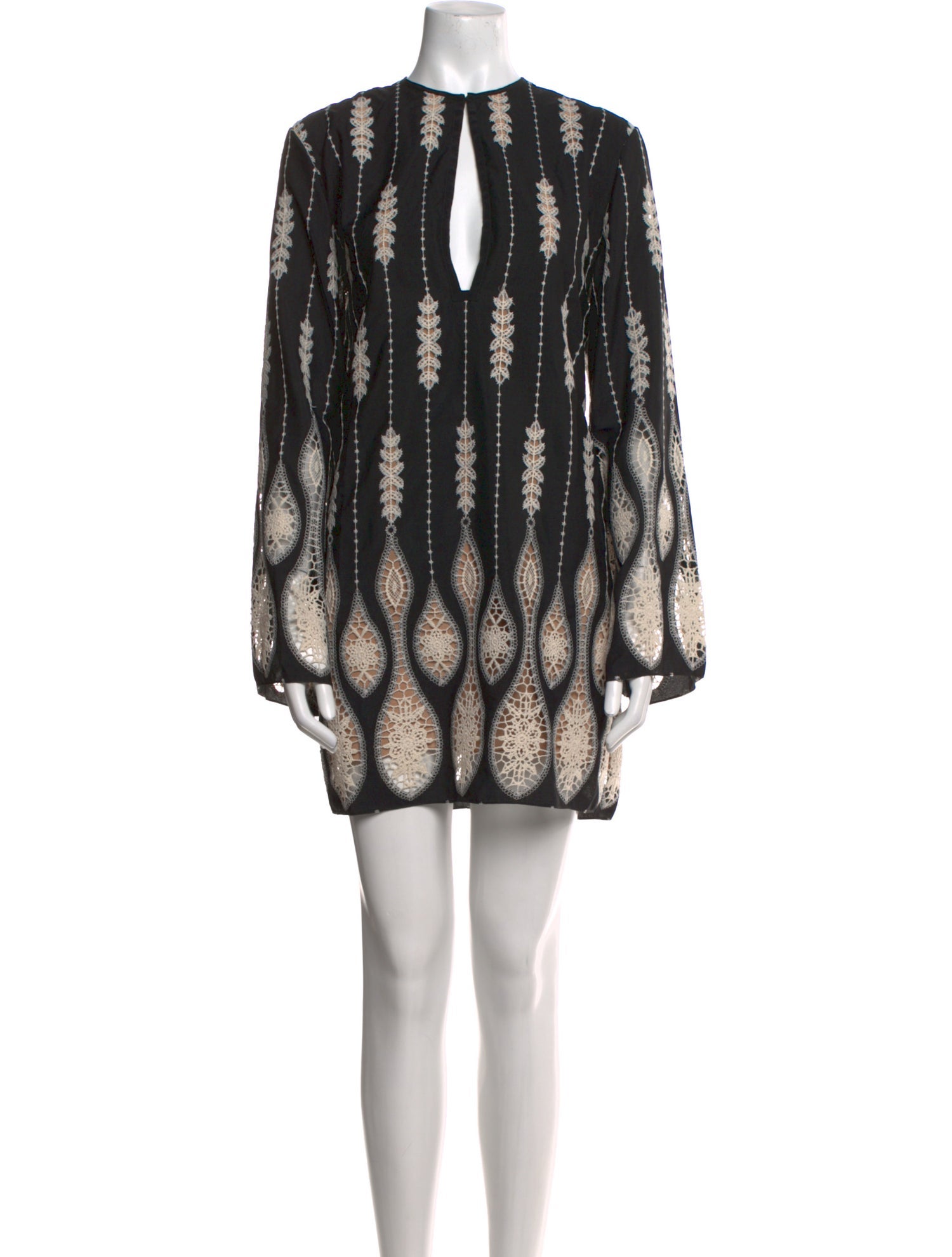 Johanna Ortiz Printed Mini Dress w/ Tags