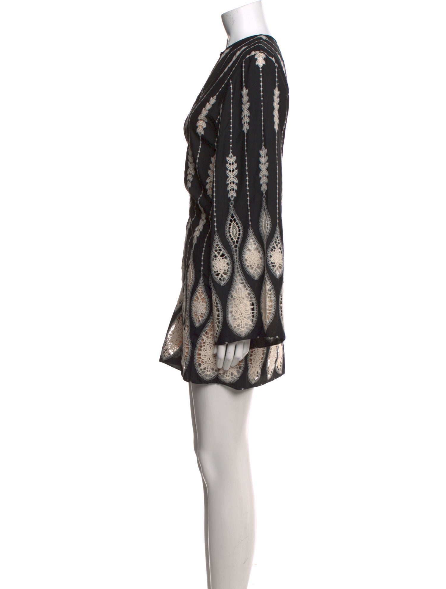 Johanna Ortiz Printed Mini Dress w/ Tags