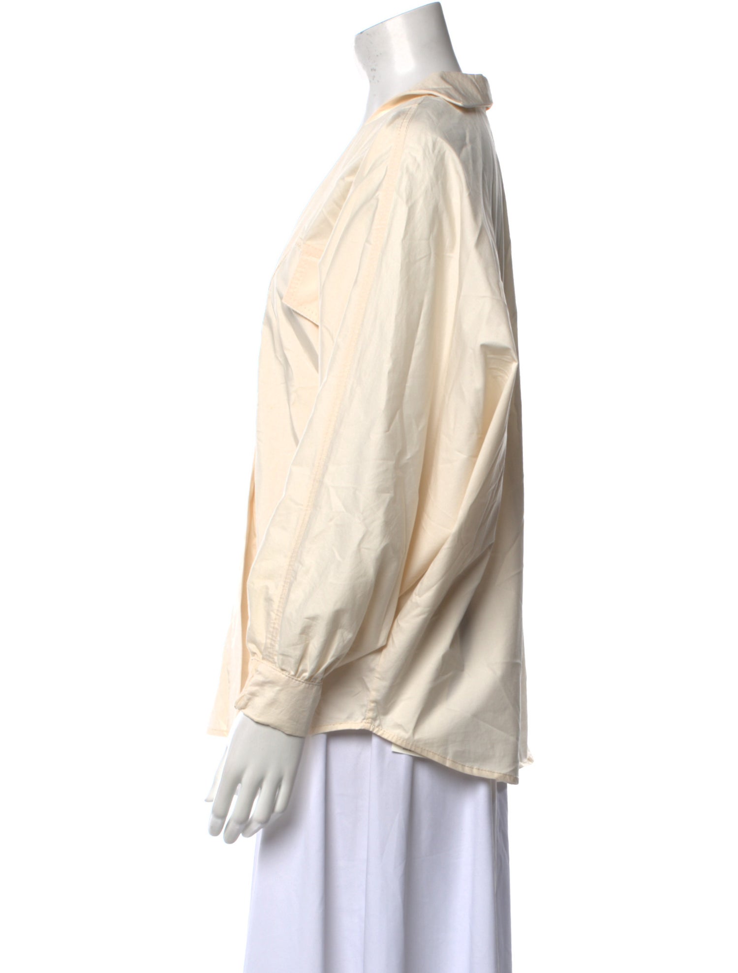 Johanna Ortiz V-Neck Long Sleeve Blouse