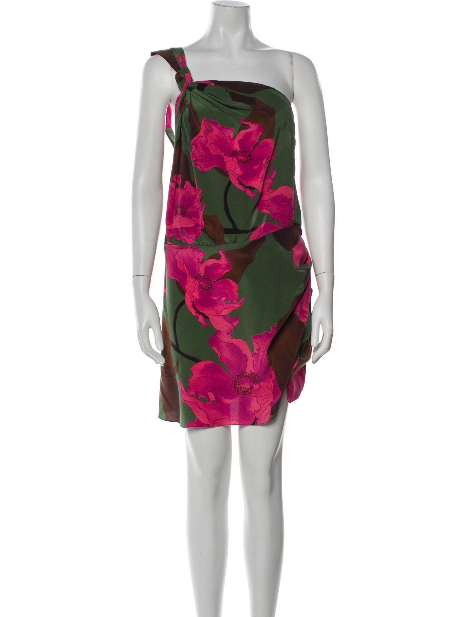 Johanna Ortiz Floral Print Mini Dress
