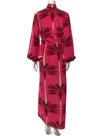 Johanna Ortiz Silk Long Dress