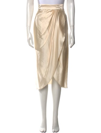 Johanna Ortiz Silk Midi Length Skirt