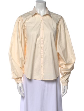 Johanna Ortiz Long Sleeve Button-Up Top