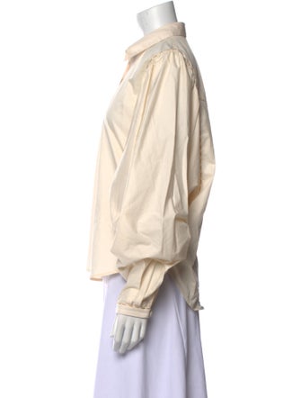 Johanna Ortiz Long Sleeve Button-Up Top