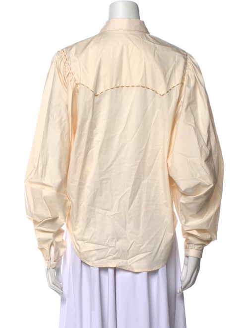 Johanna Ortiz Long Sleeve Button-Up Top