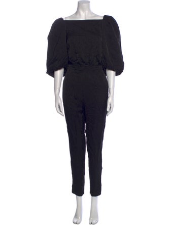 Johanna Ortiz Square Neckline Jumpsuit