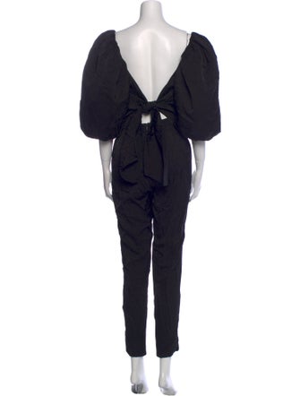 Johanna Ortiz Square Neckline Jumpsuit