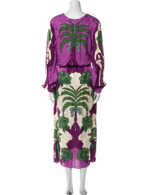 Johanna Ortiz Printed Skirt Set