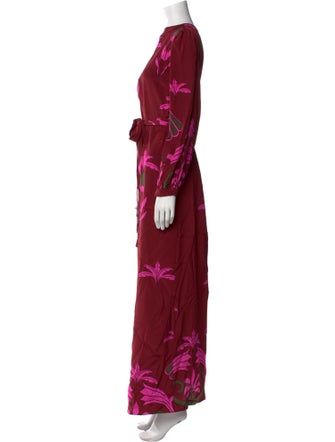 Johanna Ortiz Silk Long Dress
