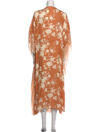 Johanna Ortiz Silk Midi Length Dress