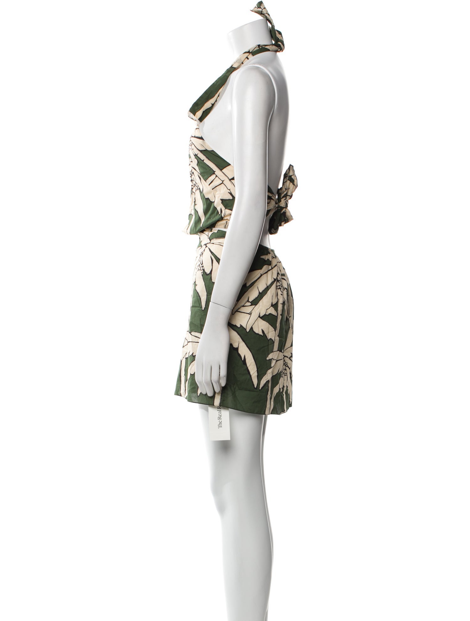 Johanna Ortiz Printed Knee-Length Dress