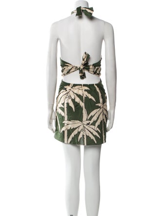 Johanna Ortiz Printed Knee-Length Dress