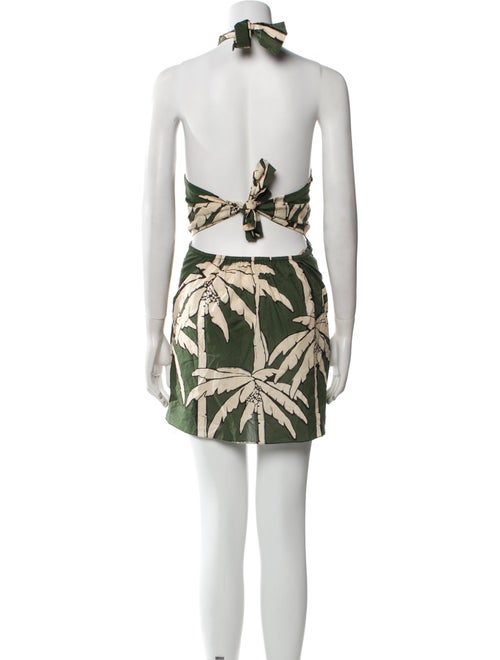 Johanna Ortiz Printed Knee-Length Dress