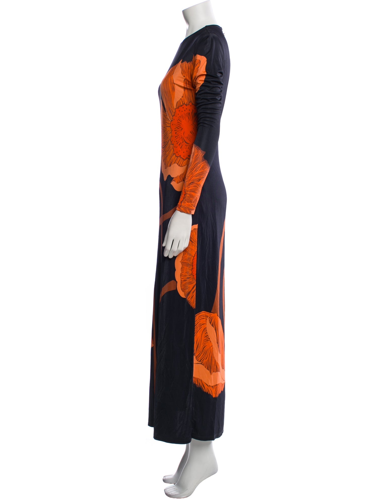 Johanna Ortiz Printed Long Dress