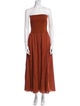 Johanna Ortiz Linen Midi Length Dress