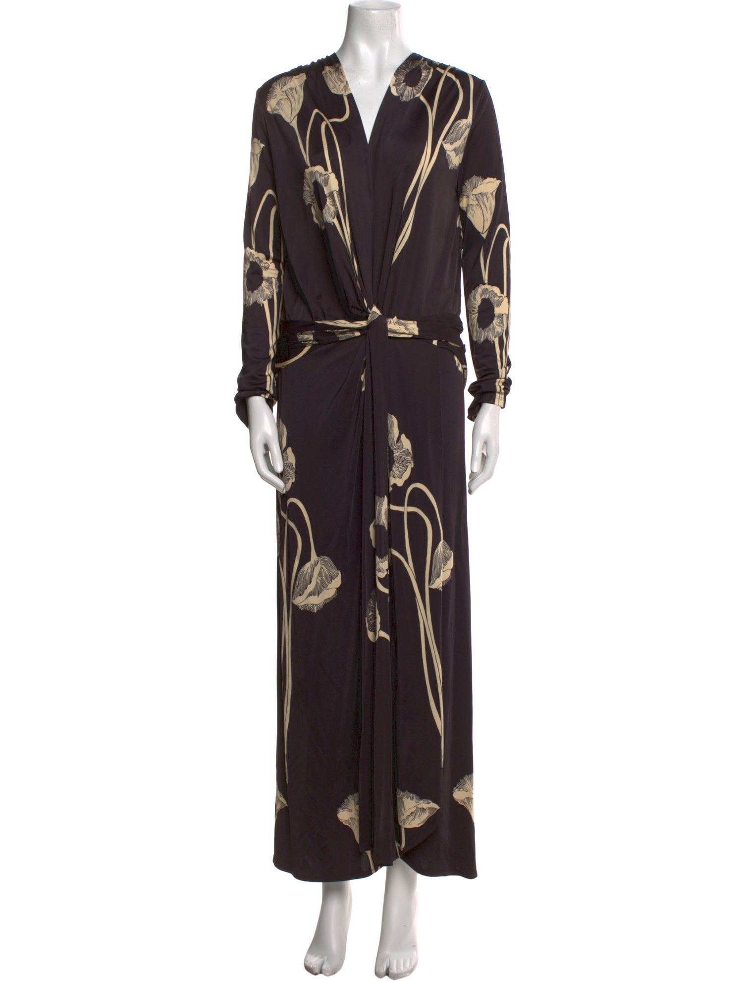 Johanna Ortiz Floral Print Long Dress w/ Tags