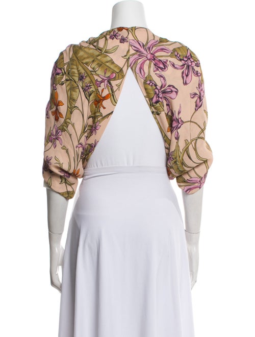 Johanna Ortiz Floral Print Bolero
