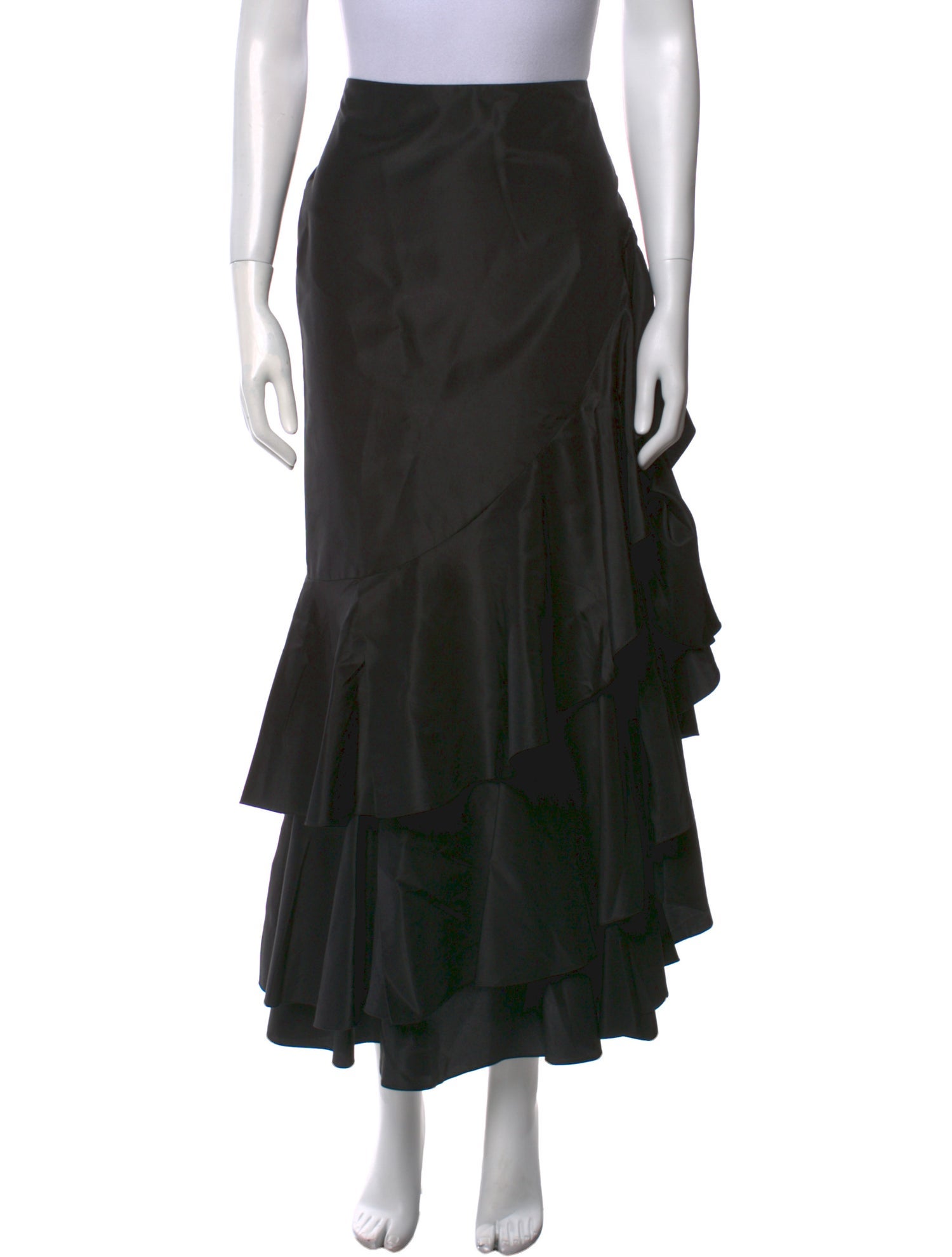 Johanna Ortiz Silk Midi Length Skirt w/ Tags