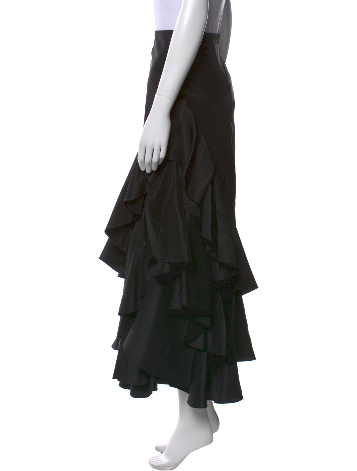 Johanna Ortiz Silk Midi Length Skirt w/ Tags