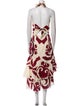 Johanna Ortiz Printed Long Dress