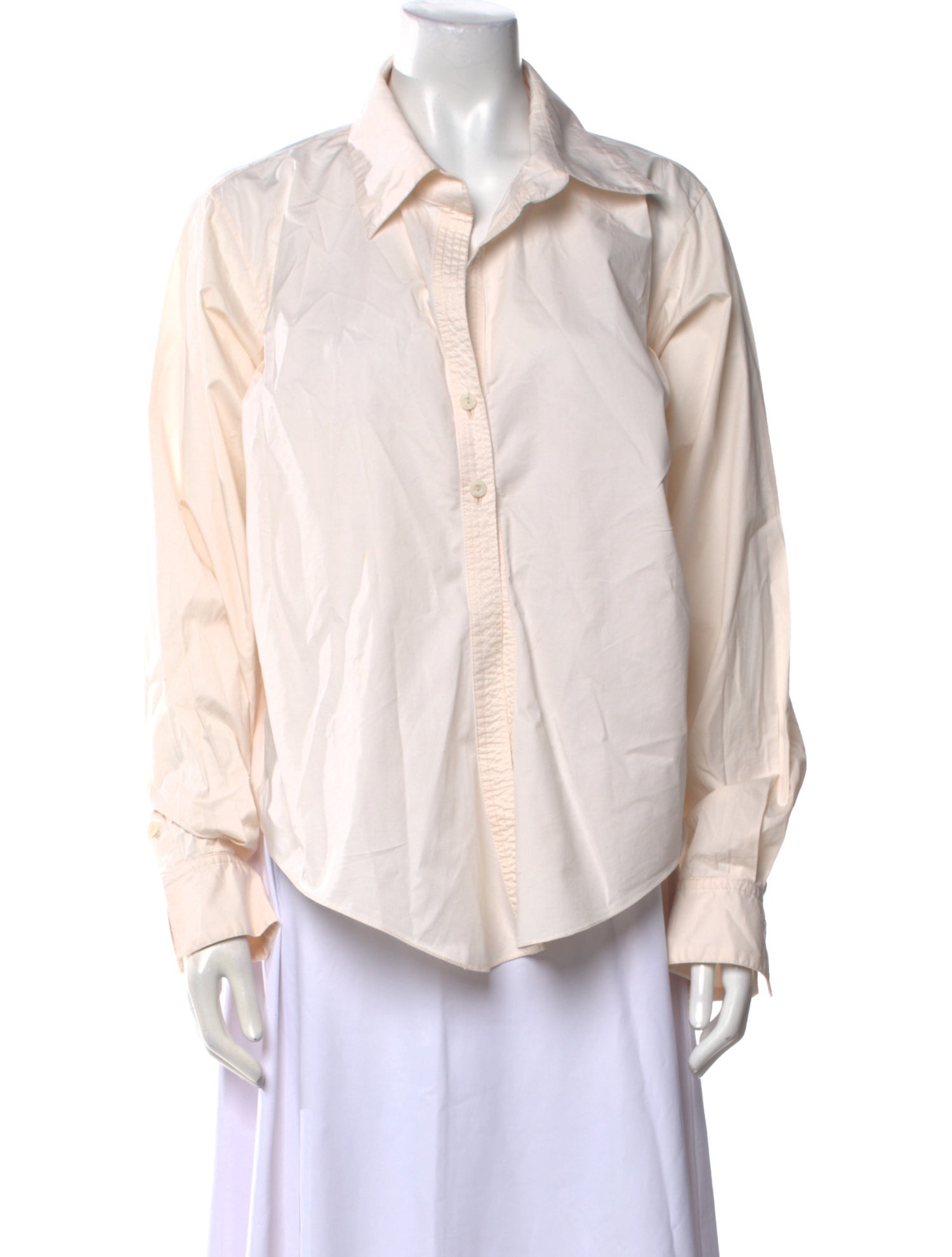 Johanna Ortiz Long Sleeve Button-Up Top