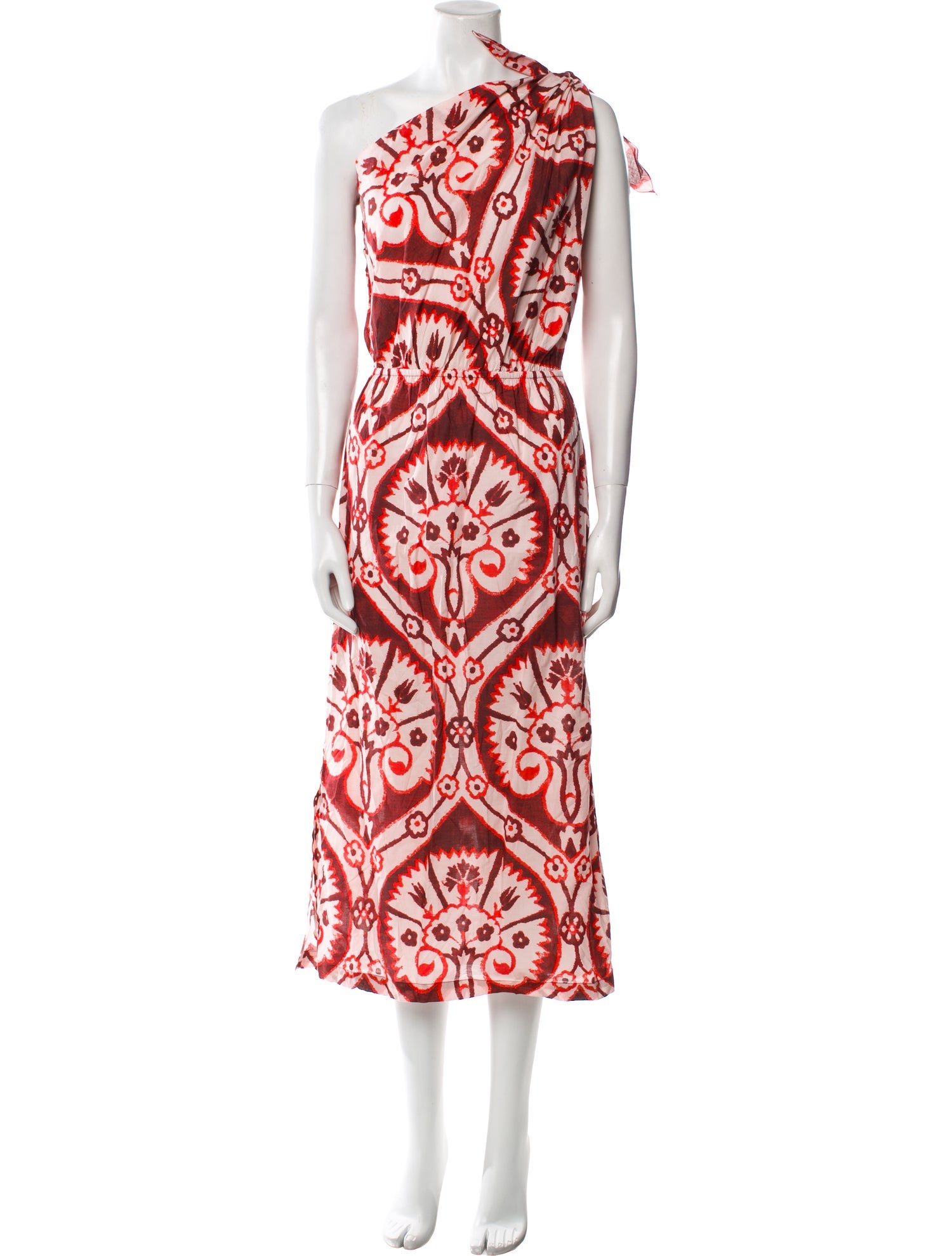Johanna Ortiz Printed Long Dress