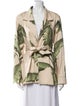 Johanna Ortiz Printed Blazer