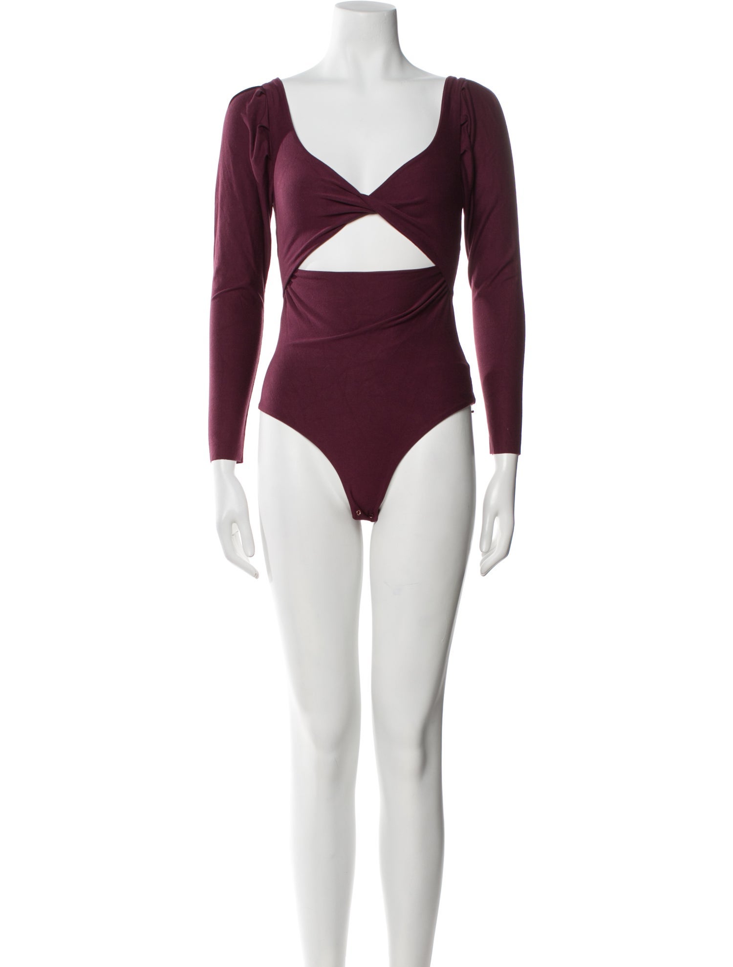 Johanna Ortiz V-Neck Long Sleeve Bodysuit w/ Tags