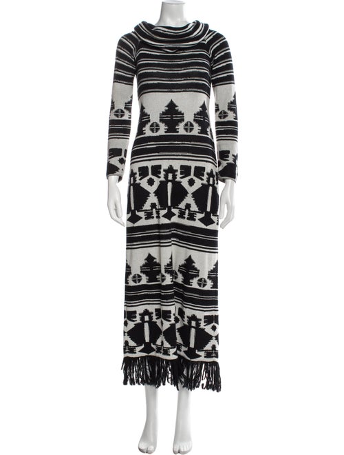 Johanna Ortiz Printed Long Dress